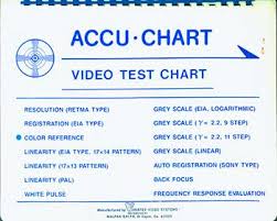 Accu Chart Set Video Test Chart Color Reference By Vertex Video Systems On Alan Wofsy Fine Arts