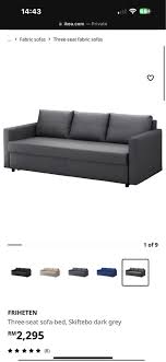 Ikea Friheten 3 Seat Sofa Bed