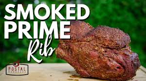smoked prime rib recipe prime rib in