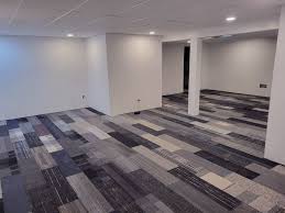 gray family designer plank carpet tiles