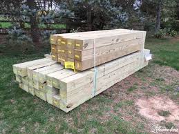 build an awesome wood retaining wall