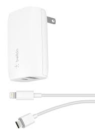 Belkin Charger To Lighting Cable F7u097dq04 Wht