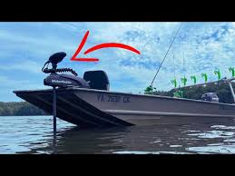 bow mount trolling motor on a jon boat