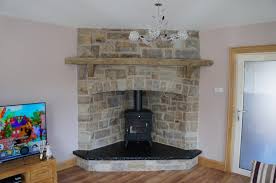 Tipperary Brown Corner Fireplace