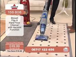 hoover f38pq floor polisher being