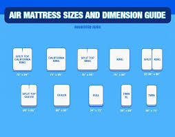 Air Mattress Sizes And Dimensions Guide
