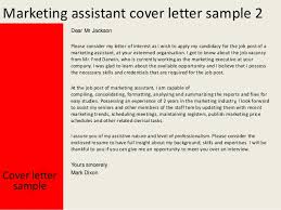 Marketing Cover Letter Examples