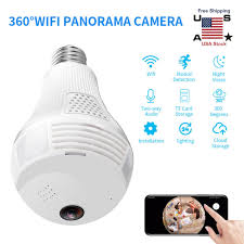 Hd 1080p Wifi E27 Led Bulb Light Spy Hidden Camera For Ios Android Tablet Iphone For Sale Online Ebay