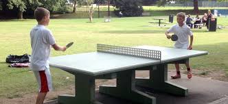 I looked into concrete alternatives for quite a while, but had a very hard time finding anybody who knew much about them. Outdoor Chess Table Tennis Tables Concrete Sports