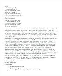 Software Engineer Cover Letter Keralapscgov