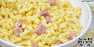 This is a great way to use up leftover ham. Instant Pot Mac And Cheese With Ham Beyer Beware