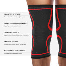 Knee Brace Compression Sleeve Lift And Rise Stabilizer