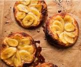 banana   chestnut tartlets w puff pastry