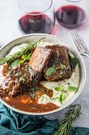 instant pot red wine braised short ribs