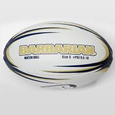 rugby match ball brb 5005 barbarian