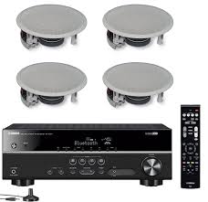 That will cause the woofer to move if both wires are for the same speaker. Yamaha 5 1 Channel Wireless Bluetooth 4k A V Home Theater Receiver Yamaha Easy To Install Natural Sound 2 Way Flush Mount In Ceiling Speakers Set Of 4 Walmart Com Walmart Com