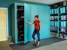 build oversized garage storage cabinets