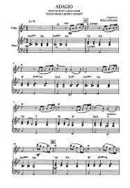 piano violin sheet