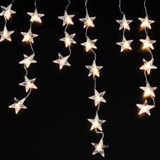 Das schöne bei der fensterdeko: Lex 40er Led Lichterkette Sterne Fur Innen Und Aussenbereich Ip44 1 M