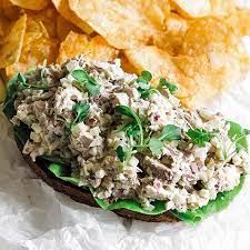 Fresh Tuna Salad Sandwich Recipe gambar png