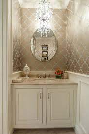 If your room has any special features such as a chair rail and wainscoting or it's easy for coastal motifs to be a little on the nose. 40 Powder Room Ideas To Jazz Up Your Half Bath