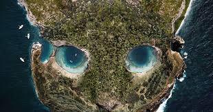 Artist Inspired By Pareidolia Adds Faces Where They Don't Occur Naturally |  Cat island, Nature art, Animals