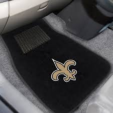 nfl new orleans saints embroidered car