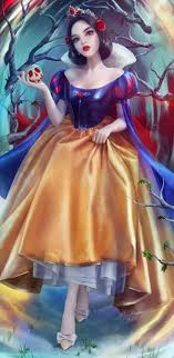snow white disney princesses 2d