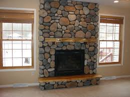 Stone Fireplaces Adirondack Style