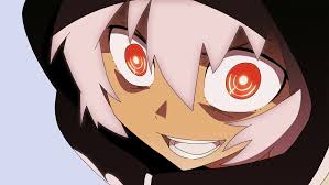 Hanya beberapa anime yang author tau. Black Rock Shooter Red Eyes Smiling Hoodie Open Mouth Anime Strength Anime Girls Faces White Background Wallpaper 3500x1969 19291 Wallpaperup