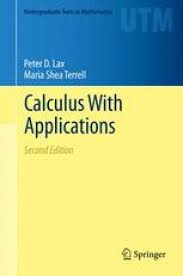 This book covers calculus of a single variable. Calculus With Applications Springerlink