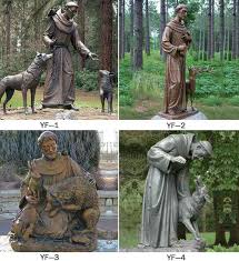St Francis Statue Youfine Bronze