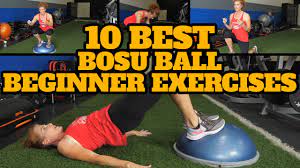 bosu ball beginner exercises