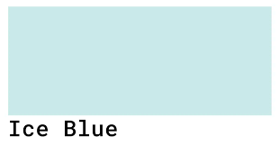 Ice Blue Color Codes The Hex Rgb And