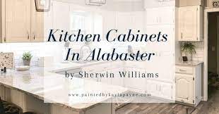 sherwin williams alabaster kitchen
