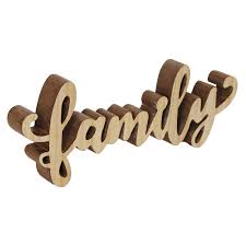 Sign 3d Wooden Alphabet Letters