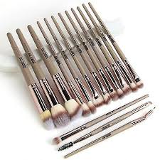 multifunctional set of makeup brushes