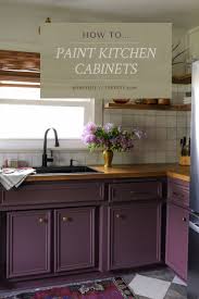 how to paint kitchen cabinets as seen