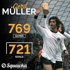 Gerd müller is undeniably one of the greatest strikers to grace both german and international football. Happy 71st Birthday To Gerd Muller He Scored 721 Goals In 769 Career Games For Club And Country Der Bomber Squawka Football Scoopnest