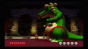 Wario World - DinoMighty - Stage 1 Final Boss - Nintendo Gamecube - YouTube