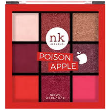nicka k nine color eyeshadow palette