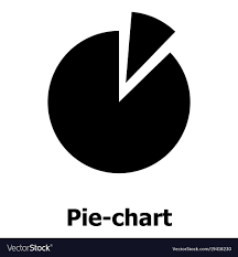Pie Chart Icon Simple Style