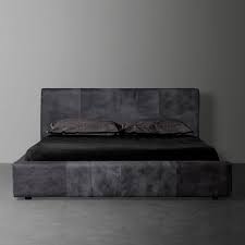 monaco bed leather for