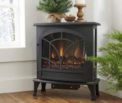 25 Wood Stove Fireplace Black