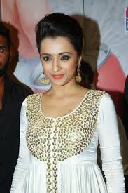 Beauty Galore HD : Trisha Krishnan Looking Gorgeous In White Dress Tied  Hair In The Crowd