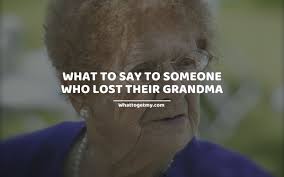 lost their grandma