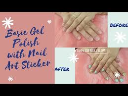 nail art sticker tippy toe nails