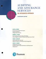 Auditing and assurance services 14th edition arens solutions manual. Auditing And Assurance Services An Integrated Approach By Alvin A Arens