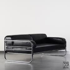 tubular steel couch daybed in the style