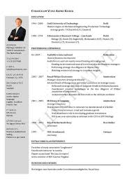 Resume Templates For Students In University Good Cv Resume